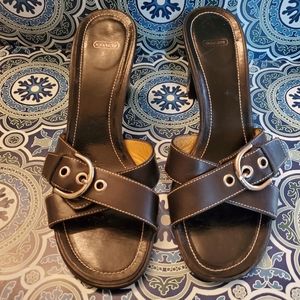 Coach sandals